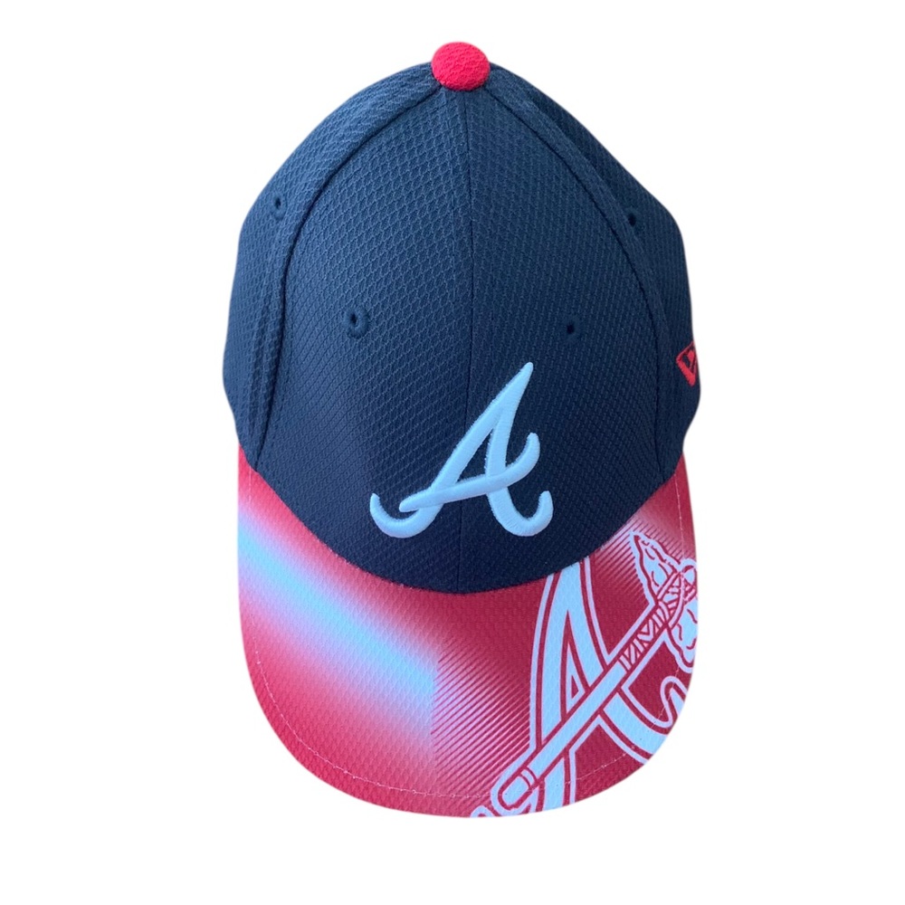 New Era NWT Atlanta Braves Child’s Youth Ball Cap Velcro Back